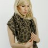 Stola "Rosen" taupe / graphit